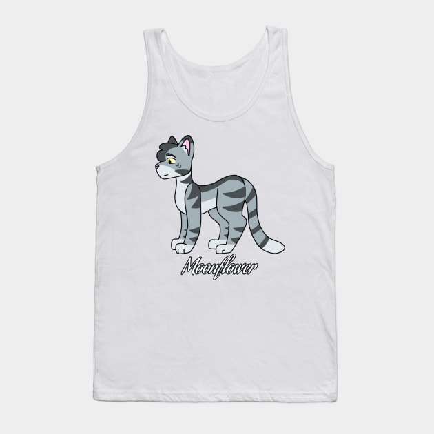 Moonflower Tank Top by ceolsonart